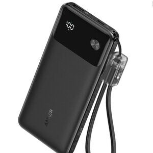 Anker 10000mAh 22.5W Portable Battery Charger Power Bank - Black